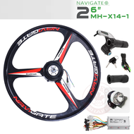 ชุดดุมล้อแม็กซ์หลังจักรยานไฟฟ้าอุปกรณ์ครบ 26Inch 300W 36V Hub Motor Rear Wheel & Controller & Thrott