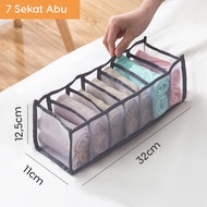 Gratis Ongkir - Kotak Penyimpanan Pakaian Celana Dalam Bra Kaos Kaki / Bag Organizer Celana Dalam Br