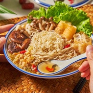 【 熱浪島 X 阿瑪乾麵 】肉骨茶燉湯麵－3入/袋 (全素)