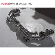 HMD Exhaust Assembly for Porsche 911 997.1 3.6L  Autos Accesorios Electronic Valve Muffler Car Acces
