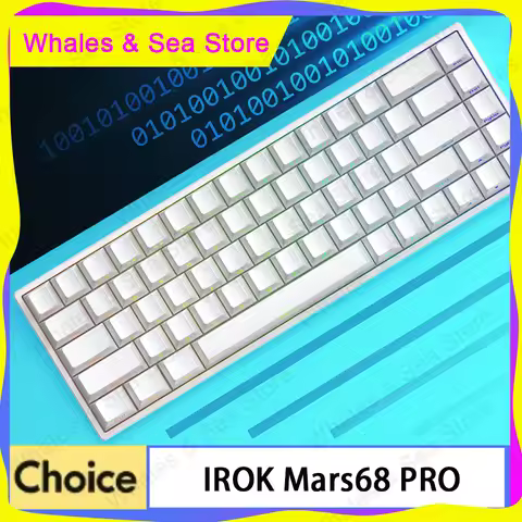 IROK Mars68 PRO Magnetic Switch Keyboard Gaming E-sport Wireless Mechanical Keyboard RT 8K RGB Hot S