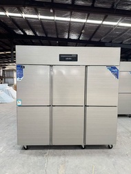 商用不鏽鋼雪櫃 四門六門冰櫃凍肉柜 直立式廚房雪櫃Refrigerator