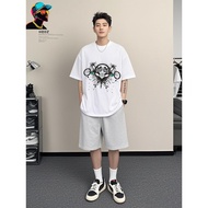 Design, Bicycle Factory 24 Hours Delivery Cotton T-shirt, Men's Clothing, Short Sleeves, Tops Korean
