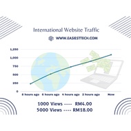 Website Visitors/Traffic/Views || International || Boost Your Websites || No YouTube Views