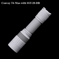 Original Convoy T6 MAO Flashlight With SST-20-DR Deep Red Camping Hiking Lamp