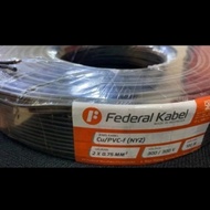 Nyz Cable Twin Round Cable/ 2X0.75Mm 2X0.75 Mm Federal/ @100M