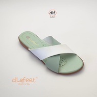 Dlafeet Sandal Flat Wanita  - Decima Mint