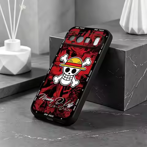 One Piece Red Green Cool Funda Phone Cover Case for Google Pixel 10A 7a 10 9 Pro XL 9a 6 7 8 Pro 8a 