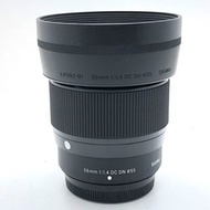 Sigma 56mm F1.4 DC DN For Fuji X Mount超人氣 全新一樣 零花 極少快門 真真正正手快有 歡迎trade in