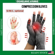 Sarung Tangan Motor Finger Glove Sarung Jari Terapi Fingerless Cycling Half Glove