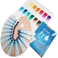 H20 Water Mixable Oil Paint Intro Set 8pce x 18ml MPOW8181- COLORMATE