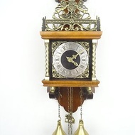 Zaanse Dutch Wall Clock Vintage Antique 8 day (Warmink WUBA Junghans Era)