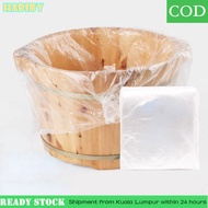 HABIBY 90PCS Bath Basin Bags, Plastic Foot  SPA Disposable Foot Tub Liners,  55*65cm Thicken Foot Ca