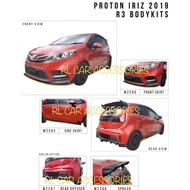 Proton Iriz 2019 2020 2021 R3 OEM bodykit body kit front side rear skirt lip diffuser spoiler wing