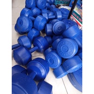 1kg 2kg dumbbells coated with solid plastic