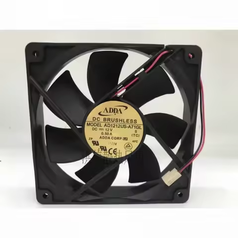 H 1 pcs for ADDA AD1212US-A71GL 12V 0.50A 12CM 12025 high air volume chassis fan