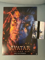 Avatar: Fire and Ash Movie Poster阿凡達海報