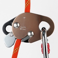 Outdoor Mountaineering Rock Climbing Rope Grab Descender Travel Rescue Tool 22kN Downhill
