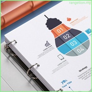 RAN A4 Binder Folder 4-ring 2-ring A4 File Binder Expanding File Document Organizer