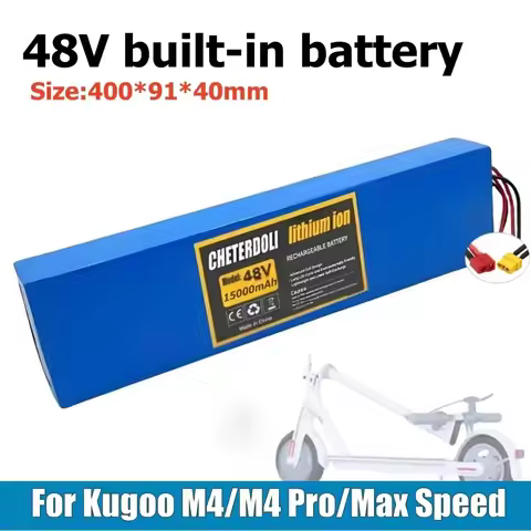 48V 15000mAh 20Ah 13S4P 18650 lithium battery pack with BMS suitable for Kugoo M4/M4 Pro/Max Speed t