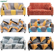 1 2 3 4 Seater Single Elastic Geometric Sofa Cover L Shape Sofa Covers Anti Slip Couch Cover Furniture Slipccover Protecter for Living Room