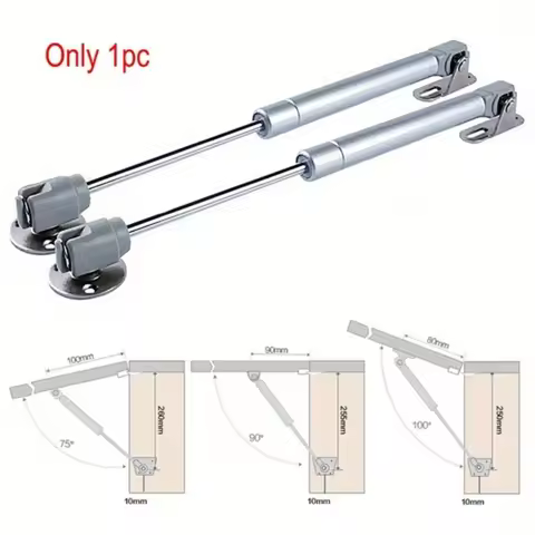 Lift Hydraulic Gas Strut Lid Stay Support Cabinet Door Hinge Open Close 40/60/80/100/120/150N