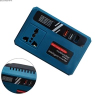 BACKSTREET4FZS Lithium Battery Inverter, 120W DC 21V To 220V Battery Inverter, High Power 3 USB Port