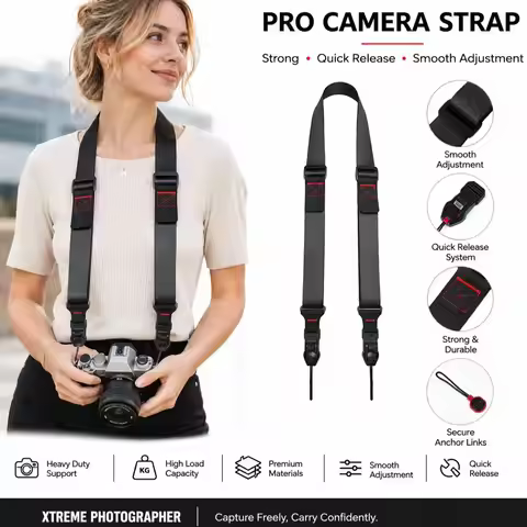 Camera Shoulder Strap Lanyard for Nikon Panasonic Canon Leica Sony Pentax Fujifilm Micro Single Came