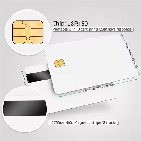 T82C Hot Sale-J3R150 Chip Java JCOP Card - UNFUSED Dual Interface Chip Java JCOP4 Cards,With EMV Fun
