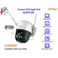 CAMERA WIFI IMOU PTZ NGOÀI TRỜI S22FP 2M FULL COLOR XOAY 360 ĐỘ ĐÀM THOẠI 2 CHIỀU, CÓ MÀU BAN ĐÊM - 
