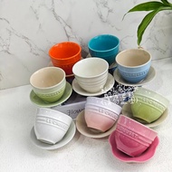 LE CREUSET Porcelain Tea Cup Cup Multicolor Multiple Styles 140ml