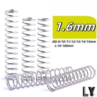 Compression spring SUS304  d1.6mm*OD9-15mm*L10-100mm[11LY-FC-L]
