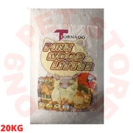 TORNADO Pinewood Cat Litter 20KG