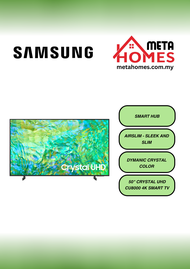 Samsung 50Inch Smart TV Crystal UHD 4K UA50CU8000KXXM