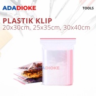 Ziplock Plastic Clips Zip Lock Plastic/s Size 20 x 30 cm 25 x 35 cm 30 x 40 cm Plastic Clips Content