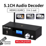 Hd915Pro 5.1Ch Hd Audio Decoder Bluetooth 5.0 Reciever Mgoods