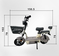 Rechargeable Electric Bike With Charger Rechargeable Bike E-Bike 2 Wheels Bike