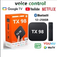 TV Stick 4K Android TV 12.0 แอนดรอยด์ทีวีสติ๊ก TV box รองรับ Google Assistant & Smart Cast รองรับภาษ