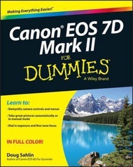 Canon EOS 7D Mark II For Dummies by Doug Sahlin (US edition, paperback)