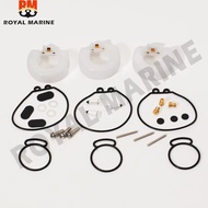 6J8-W0093 Carburetor Repair Kit For Yamaha Outboard Motor 2T 25HP 30HP 3Cly 6J8-W0093-02 6J8-W0093-0