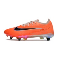 Nike Phantom GX Elite SG Football Shoes Boot Bola Nike Soccer Shoes Kasut Bola Nike Kasut Bola Sepak Orange Size 39-45