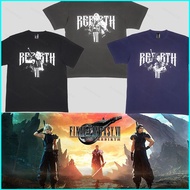 SY3 Final Fantasy FF7RB Cloud Strife Zack Fair Sephiroth Cosplay cloth 3D summer T-shirt Anime Short