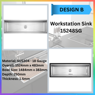LEVANZO Double Bowl Apron Front Kitchen Sink Stainless Steel Farmhouse Sink Double Basin Farm Sink [