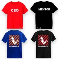 Lilipop Baju Kaos Tshirt Pria Sandbox Mentor Ceo Staff Atasan Korea