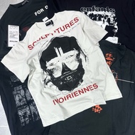 KNZ2 ERD Melancholy Fu Second Generation Portrait Print Men Women High Street Retro vintage Loose Co