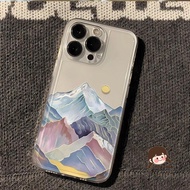 Luxury Colorful Peaks Phone Case For Redmi 15 14 13 Pro Plus 12 Turbo 11 Pro Plus 11E 11 SE 11T Pro 