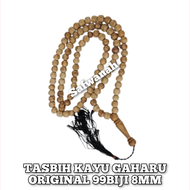 TASBIH KAYU GAHARU ORIGINAL 99BIJI 8MM GREAT A WANGI