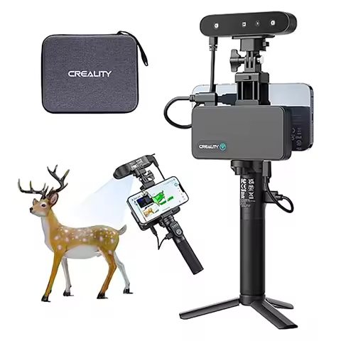Creality CR-Scan Ferret Pro 3D Scanner 0.1mm Accuracy 60FPS Wireless Scanning with WiFi6/Anti-Shake 
