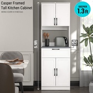 Synergy House Casper Framed Tall Kitchen Cabinet (1.3ft x 5.9ft)