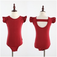 Children's dance clothing, girls' practice outfit, summer short-sleeve gymnastics suit, toddler danc